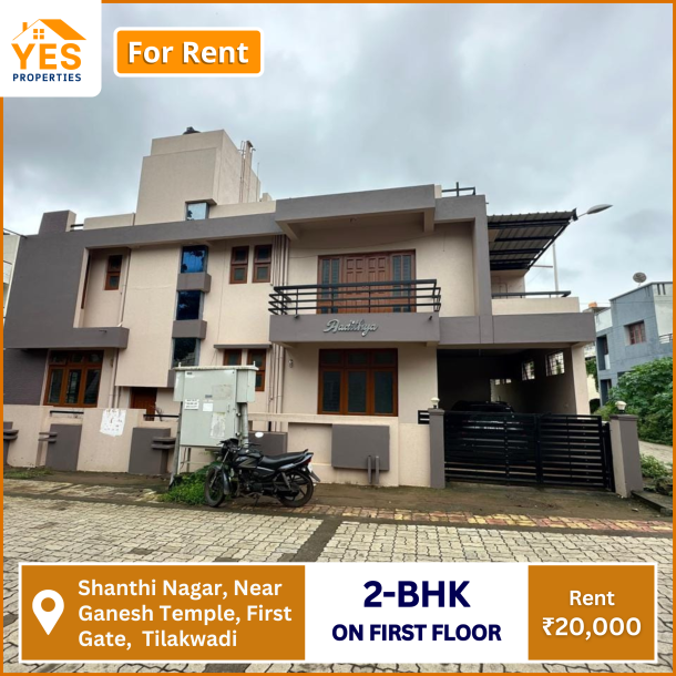 2- BHK Independent House for Rent at Shanthi Nagar  Tilakwadi!-1